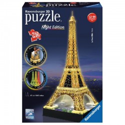 PUZZLE 3D TORRE EIFFEL NIGHT