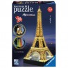 PUZZLE 3D TORRE EIFFEL NIGHT