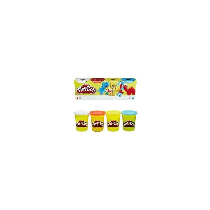 PLAY DOH 4 POTS PLASTILINA