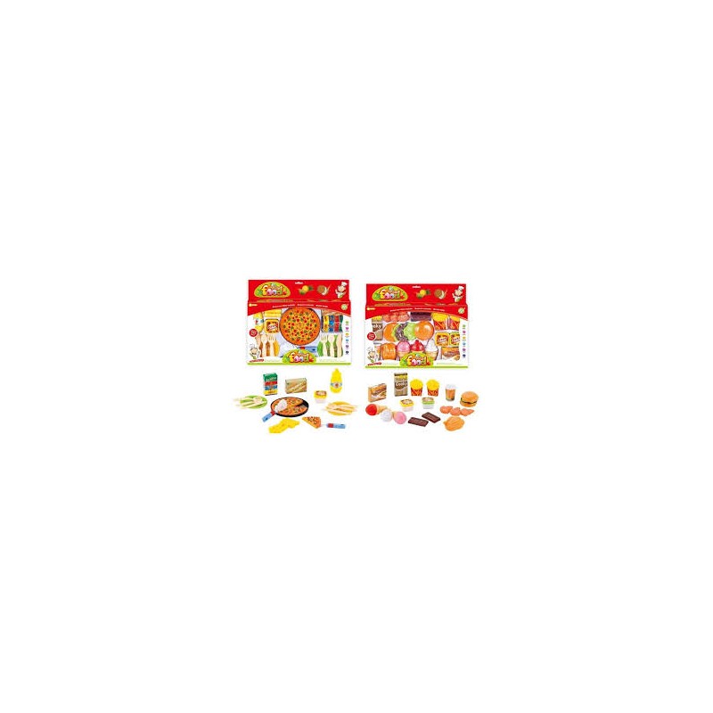 SET MENJAR PIZZA I GELATS