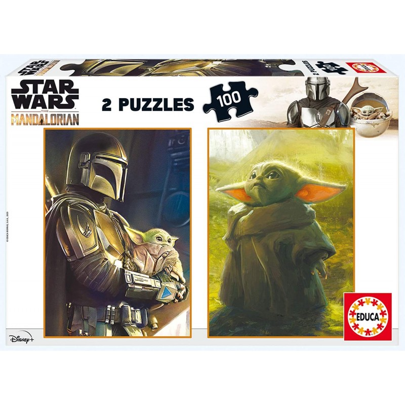 PUZZLE 2X100 MANDALORIAN