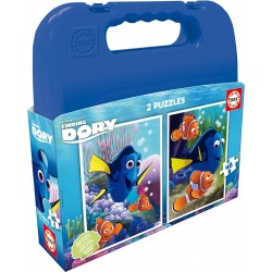 PUZZLE 2X48 DORY MALETA