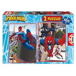 PUZZLE 2X100 SPIDERMAN