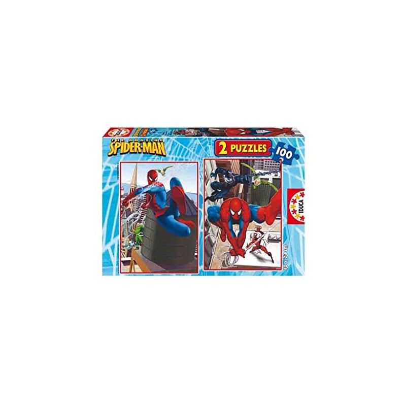 PUZZLE 2X100 SPIDERMAN