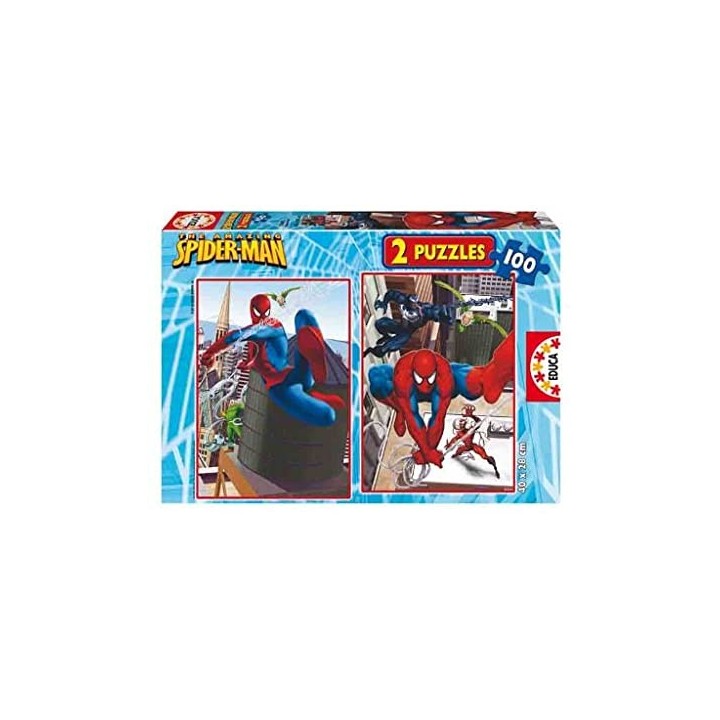 PUZZLE 2X100 SPIDERMAN