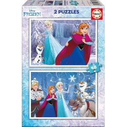 PUZZLE 2X48 FROZEN