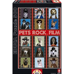 PUZZLE 500 PETS ROCK FILM