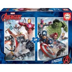 PUZZLE 2X500 AVENGERS