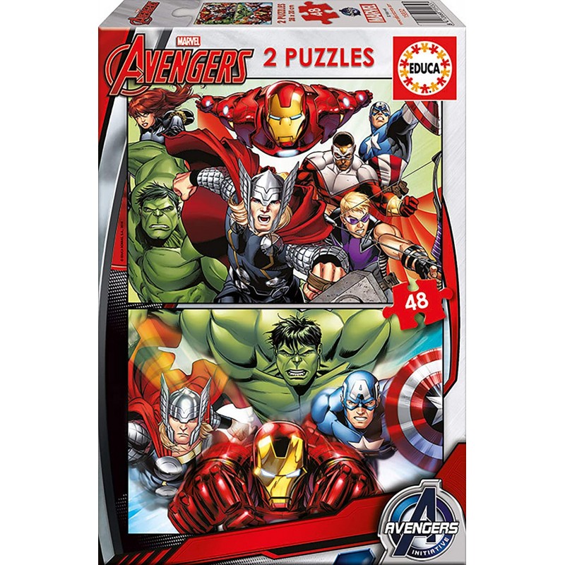 PUZZLE 2X48 AVENGERS