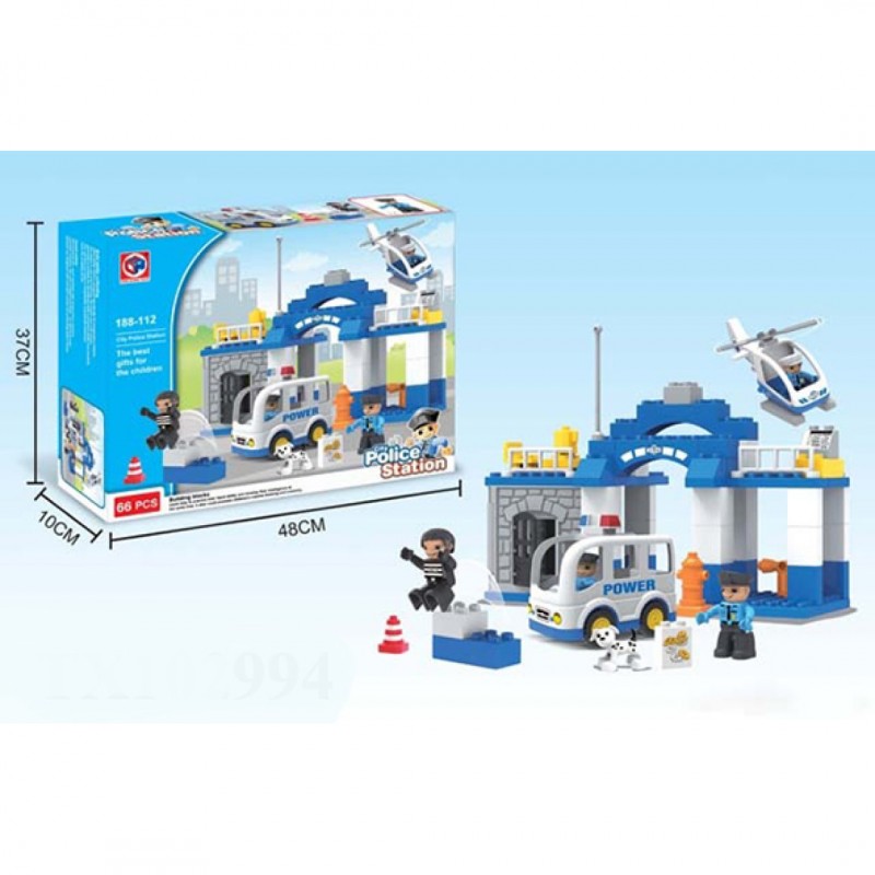 ESTACIO POLICIA 66pcs