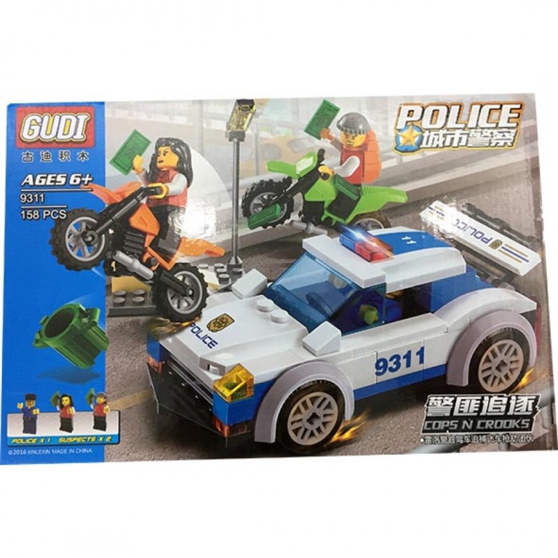 COTXE POLICIA 158pcs