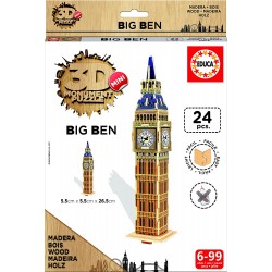 PUZZLE 3D FUSTA BIG BEN