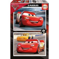 PUZZLE 2X48 CARS 3