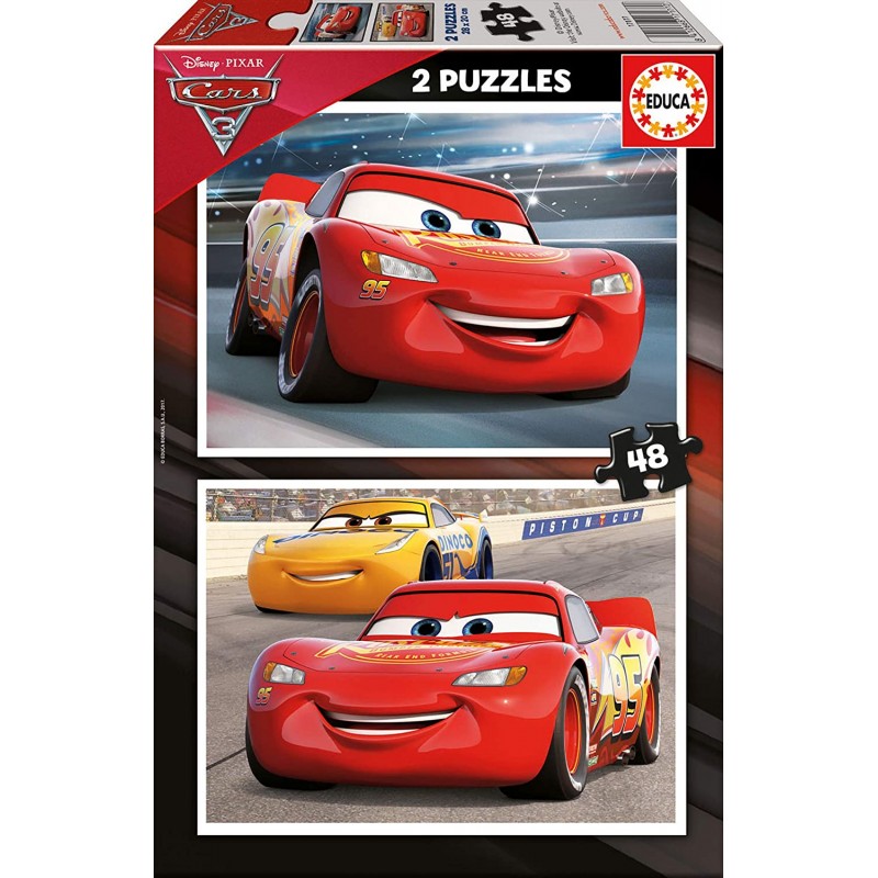 PUZZLE 2X48 CARS 3