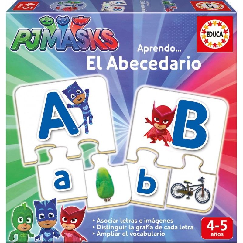 ABECEDARI PJ MASKS