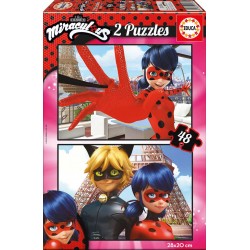 PUZZLE 2X48 LADYBUG