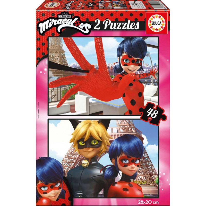 PUZZLE 2X48 LADYBUG