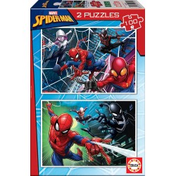 PUZZLE 2X100 SPIDERMAN