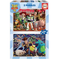 PUZZLE 2X100 TOY STORY 4