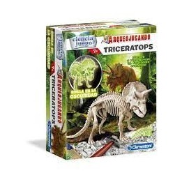 ARQUEOJ. TRICERATOPS FLUOR