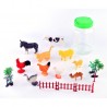 POT ANIMALS SELVA 18pcs