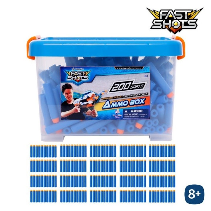CAIXA 200 DARDS FOAM