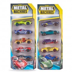 PACK 5 COTXES METALL