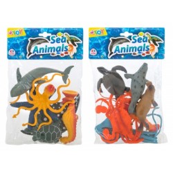 ANIMALS MAR 6pcs