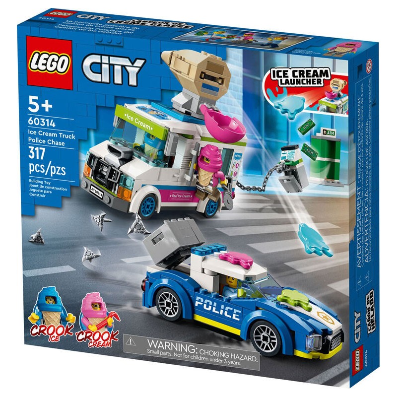 LEGO CITY  ICE CREAM LAUNCHER