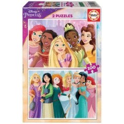 PUZZLE 2X100 PRINCESES