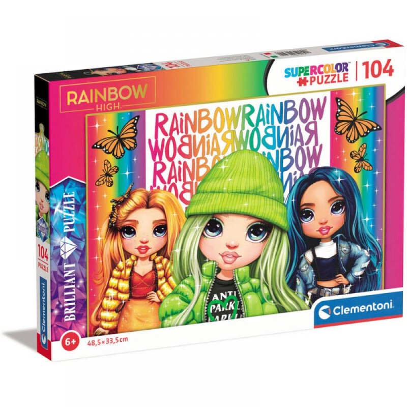 PUZZLE 104 RAINBOW HIGH