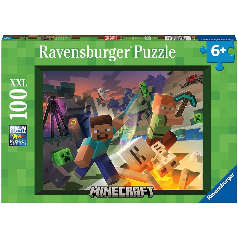 PUZZLE 100 XXL MINECRAFT