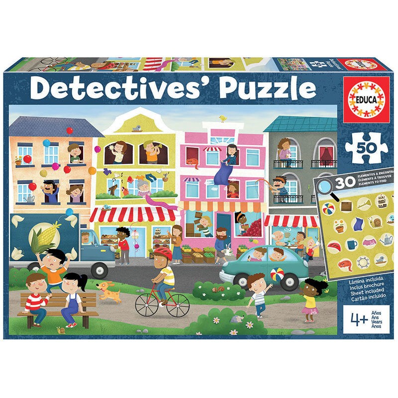 PUZZLE 50 CIUTAT DETECTIUS