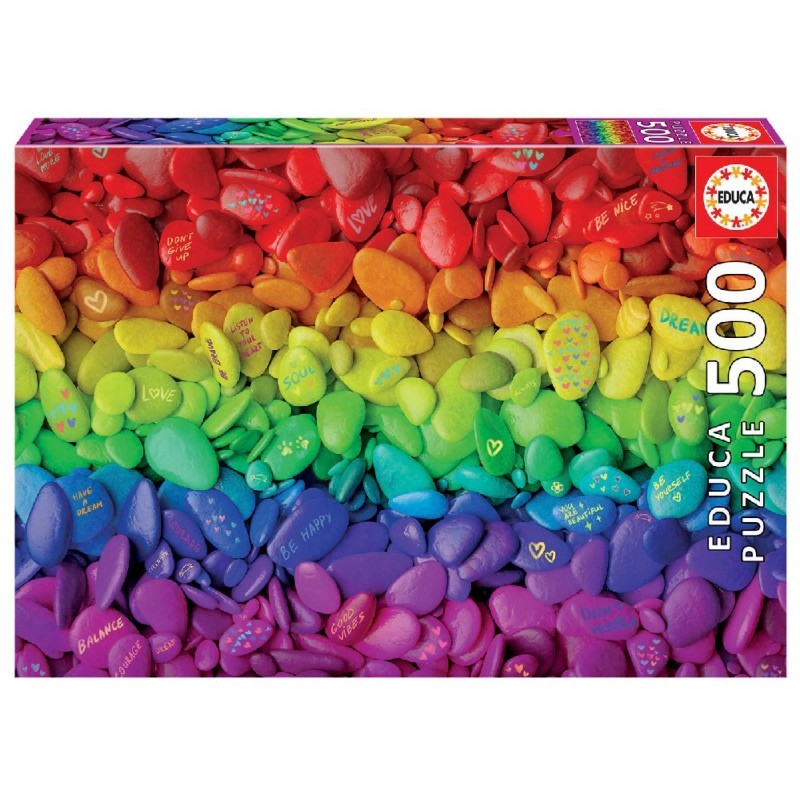 PUZZLE 500 PEDRES COLORS