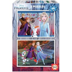 PUZZLE 2X48 FROZEN 2