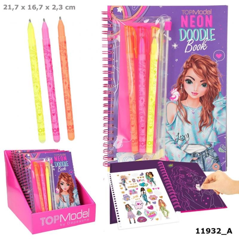 DOODLE BOOK NEON