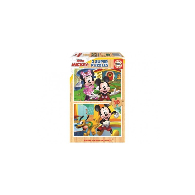 PUZZLE 2X16 MICKEY Y MINNIE FUSTA