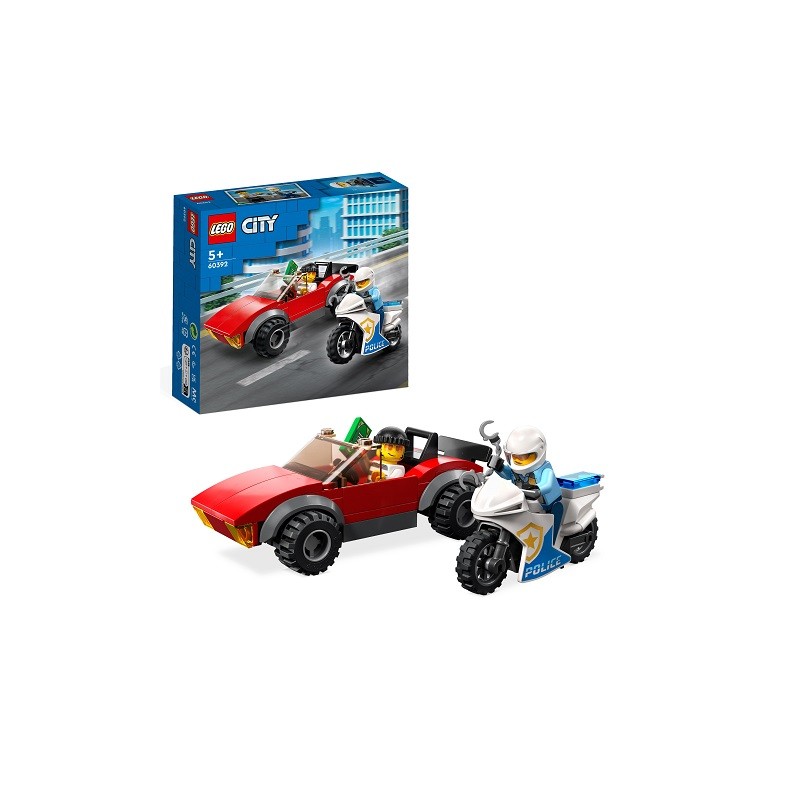 LEGO CITY MOTO POLI LLADRE