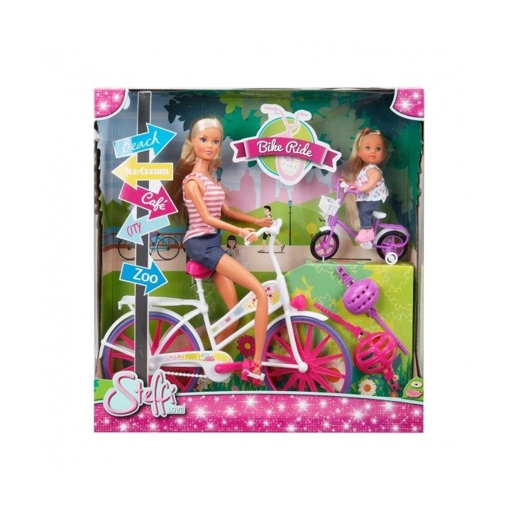 STEFFI LOVE I EVI BICICLETA