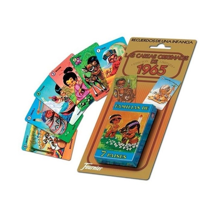 CARTES 7 FAMILIES  1965