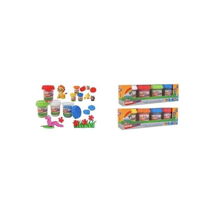 SET 4 POTS PLASTILINA