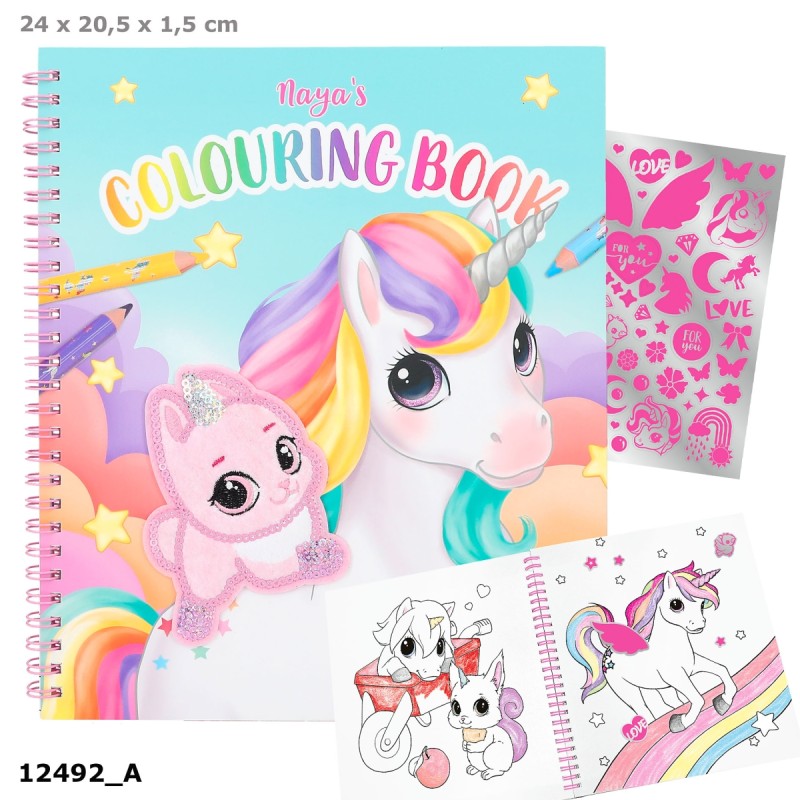 LLIBRE COLOREJAR UNICORN