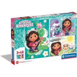 PUZZLE 3 X 48 CASA GABBY