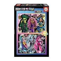 PUZZLE 2X100 MONSTER HIGH
