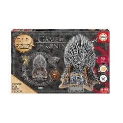 PUZZLE 3D GAME OF DE THRONES FUSTA