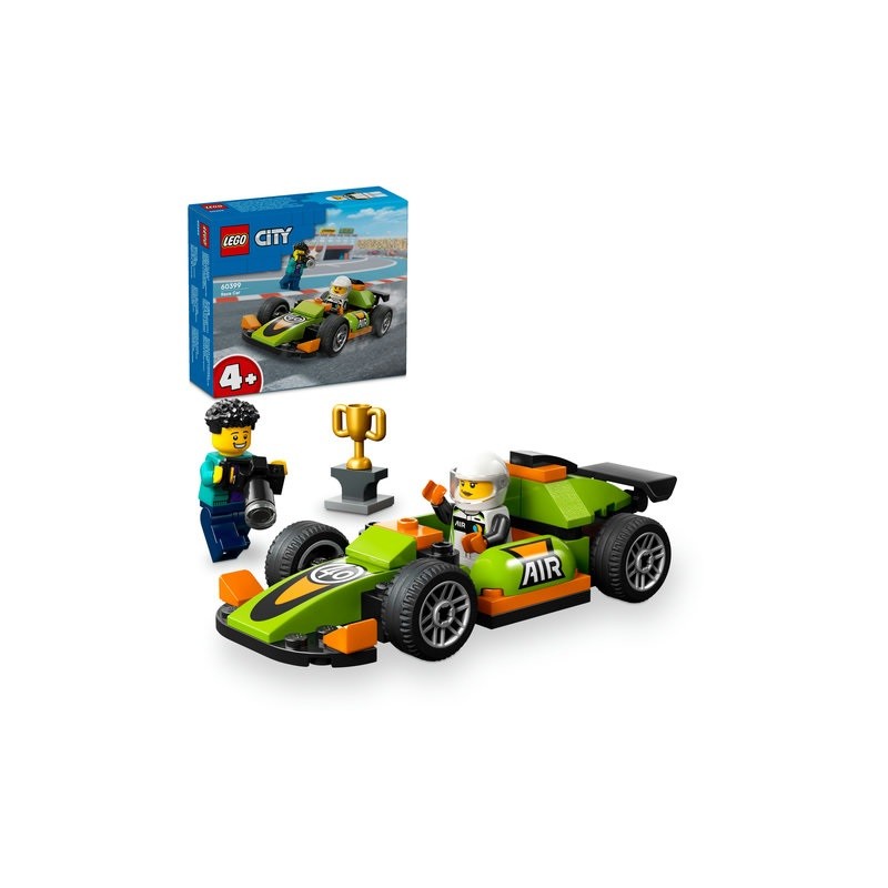 LEGO CITY  GREEN RACE CAR
