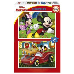PUZZLE 2X20 MICKEY MOUSE