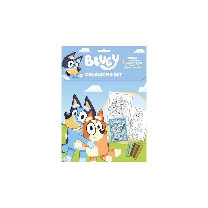 SET COLOREAR BLUEY