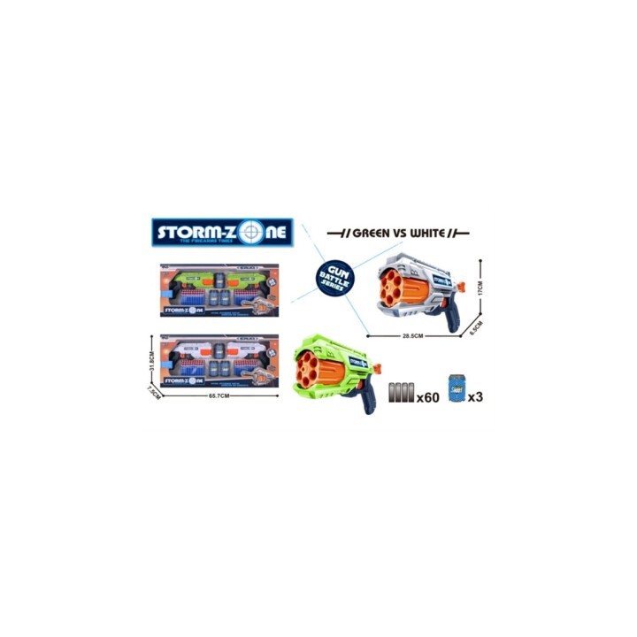 PACK 2 PISTOLES 60 DARS
