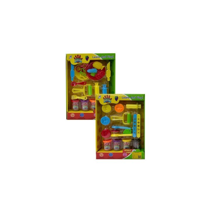4 POTS PLASTILINA I ACCS